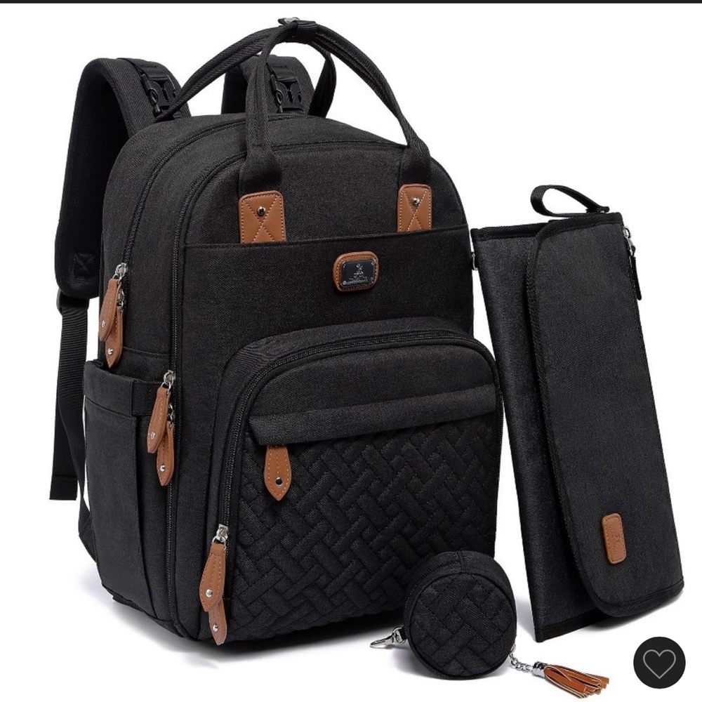 Target Black and Tan Baby Bag Collection